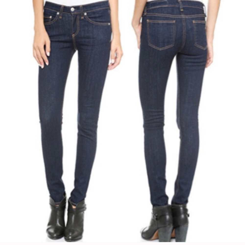 Rag & Bone | Heritage Mid-Rise Skinny Jeans